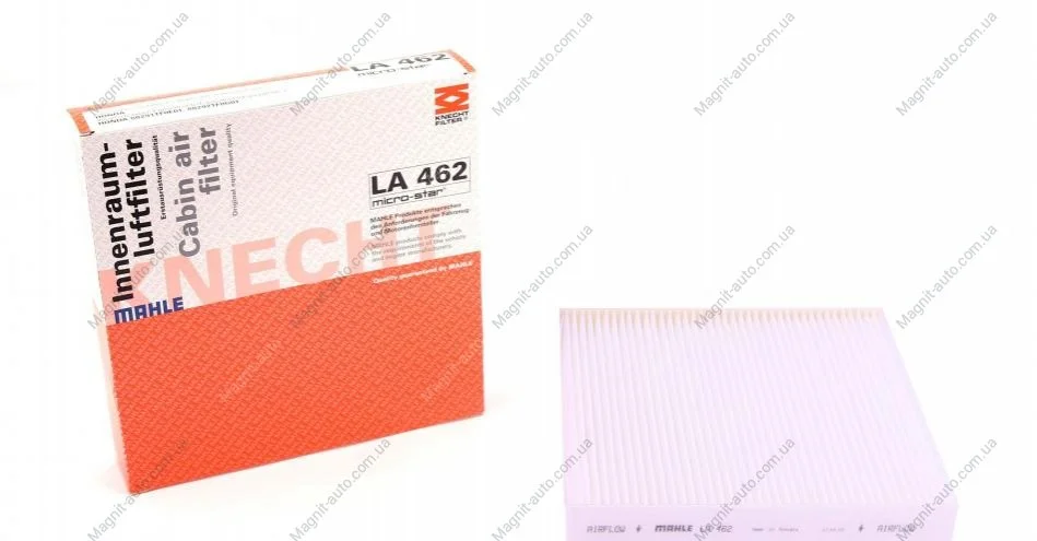 Фильтр салона, HONDA CR-Z, HR-V, Jazz, 1.2-1.6, 08- MAHLE / KNECHT LA462 (фото 1)