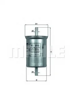 Паливний фільтр KNECHT MAHLE / KNECHT KL146