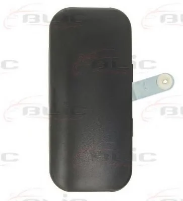Ручка двери передней лев (наружная, черная) FORD TRANSIT V, TRANSIT V FL 01.00-08.13 BLIC 6010-03-025401P (фото 1)