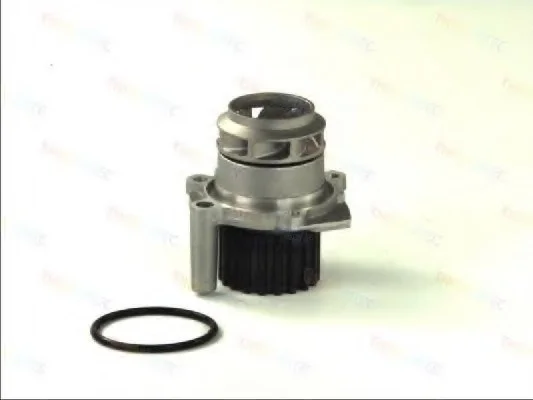Насос охолоджуючої рідини, з ущільненням AUDI A2, A3 FORD GALAXY I SEAT ALHAMBRA, ALTEA, ALTEA XL, AROSA, CORDOBA, IBIZA III, IBIZA IV, IBIZA IV SC, LEON, TOLEDO III 0.8-2.5D 09.75- THERMOTEC D1W037TT (фото 1)
