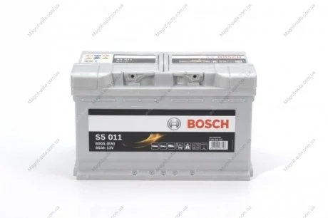 Акумуляторна батарея 85А BOSCH 0 092 S50 110