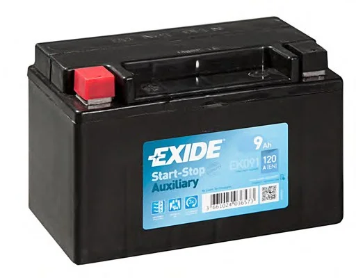Аккумулятор EXIDE EK091 (фото 1)