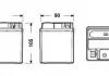 Аккумулятор EXIDE EK091 (фото 2)