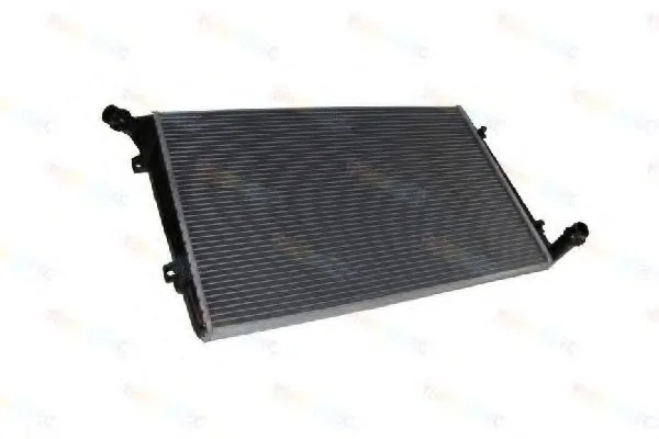 Радиатор двигателя (мкпп) AUDI A3 SEAT ALTEA, ALTEA XL, LEON, TOLEDO III SKODA OCTAVIA II, SUPERB II VW CADDY III, EOS, GOLF PLUS V, GOLF V, JETTA III, PASSAT B6, TOURAN 1.6-2.0D 05.03-07.15 THERMOTEC D7W042TT (фото 1)