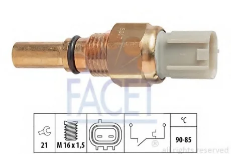 Датчик увімкнення вентилятора Toyota Camry XV40, Rav 4 III Facet FACET 7.5267