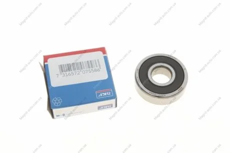 ПІДШИПНИК КУЛЬКОВИЙ (17X47X14) SKF 6303-2RSH