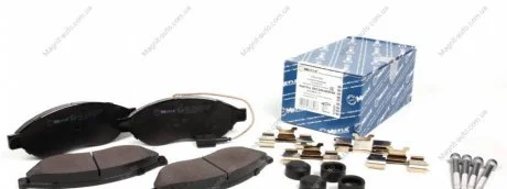Комплект тормозных колодок, дисковый тормоз MEYLE 025 244 6819/W1