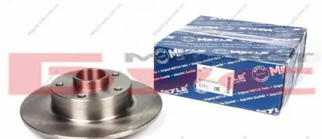 Диск тормозной задний, 260mm Renault Clio, Megane, Scenic 08- MEYLE 16-15 523 0024