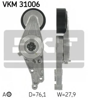 Натягувач ременя AUDI/SEAT A4/A6/Exeo "1,6/2,0L "00>> SKF VKM 31006