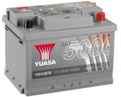 Стартерная аккумуляторная батарея YUASA YBX5075