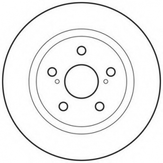 Диск тормозной Jurid 562659JC
