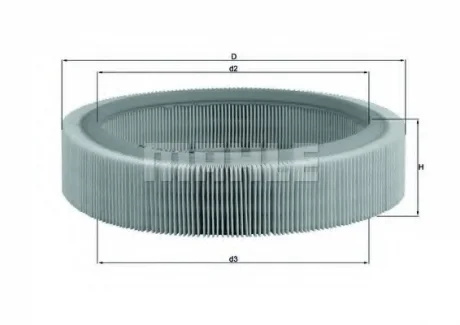 Воздушный фильтр KNECHT MAHLE / KNECHT LX317