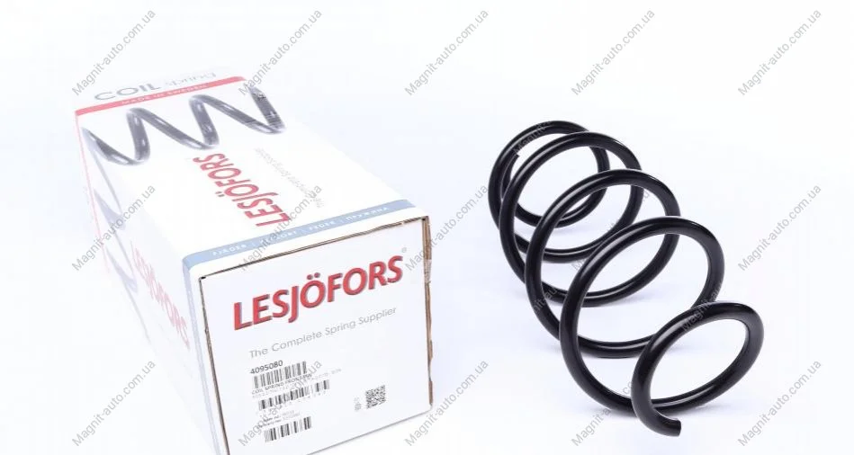Пружина перед. VW, EOS 2,0 TFSI / 2,0 TDI / JETTA 2,0 TDI 8/05- LESJOFORS 4095080 (фото 1)