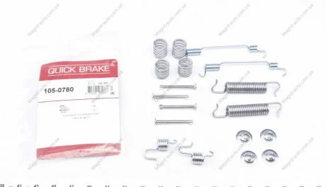 Р/к барабанних гальм. колодок QUICK BRAKE 105-0780