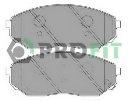 Колодки гальмівні дискові PROFIT 5000-1735