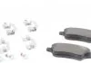 Комплект тормозных колодок переднего., FORD B-MAX, FIESTA, FIESTA VI, TOURNEO COURIER B460, TRANSIT COURIER B460 1.0-1.6D 06.08-12.23 TEXTAR 2513402 (фото 1)