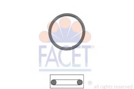 Прокладка, термостат FACET 7.9576