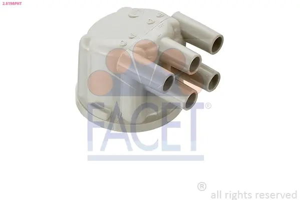 Кришка розподільника запалювання Fiat Uno 45 0.9 (88-96) Facet FACET 2.8198PHT (фото 1)