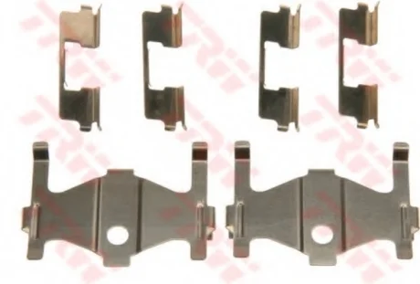 Монтажний набір гальмівних колодок задн HYUNDAI COUPE I, COUPE II, ELANTRA III, ELANTRA V, LANTRA II, TIBURON KIA CERATO I NISSAN MAXIMA III 1.5-3.0 10.88-12.16 TRW PFK559