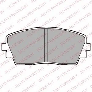 Тормозные колодки, дисковые. Delphi LP2296