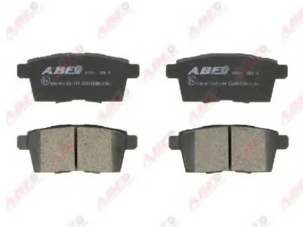 Тормозные колодки, дисковые. ABE C23015ABE
