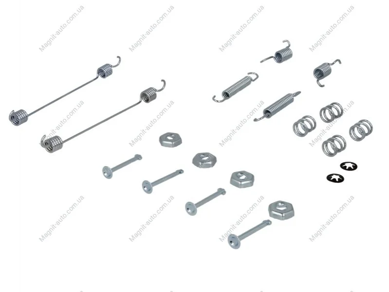 Монтажный набор тормозной колодки (BENDIX) ALFA ROMEO 145, 146, 33 CITROEN AX, ZX FIAT BRAVA, BRAVO I, MAREA RENAULT 19 II, 19 II CHAMADE, MEGANE I, MEGANE I CLASSIC 1.1-2.0 05.83- Delphi LY1112 (фото 1)