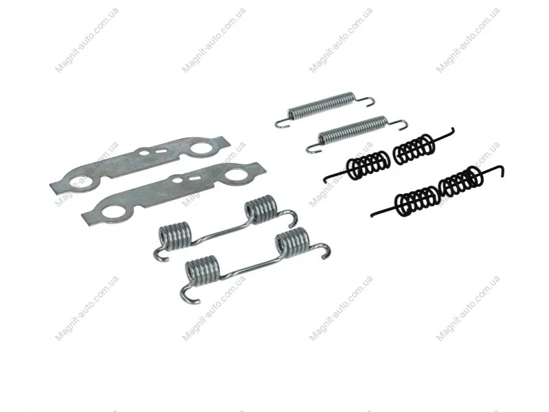 Монтажний набір гальмівної колодки (ATE) MERCEDES /8 (W114), /8 (W115), 123 (C123), 123 (W123), 123 T-MODEL (S123), 124 (A124), S (C126), S (W116), S (W126), SL (C107), SL (R107) 2.0-6.8 01.68-06.93 Delphi LY1013 (фото 1)