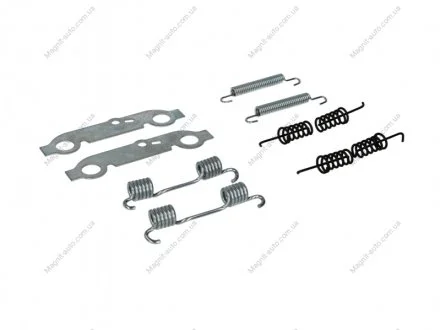 Монтажний набір гальмівної колодки (ATE) MERCEDES /8 (W114), /8 (W115), 123 (C123), 123 (W123), 123 T-MODEL (S123), 124 (A124), S (C126), S (W116), S (W126), SL (C107), SL (R107) 2.0-6.8 01.68-06.93 Delphi LY1013