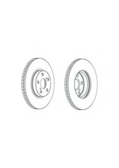 Гальмівний диск FERODO DDF1865C