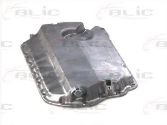 Масляный поддон (нижняя часть, алюминий) AUDI A4 B5, A4 B6, A6 C5, A8 D2, ALLROAD C5 SKODA SUPERB I VW PASSAT B5, PASSAT B5.5 1.8-2.8 01.96-03.08 BLIC 0216-00-0014473P (фото 1)