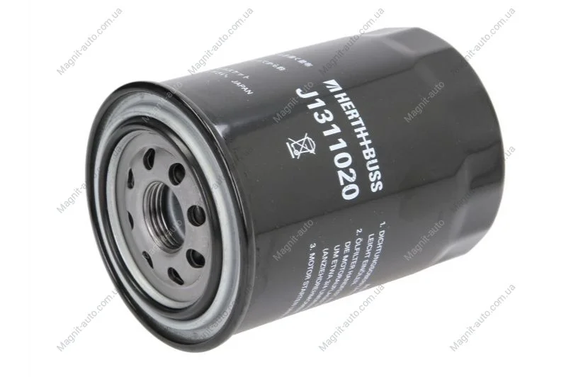 Масляный фильтр FORD MAVERICK NISSAN ALMERA I, AVENIR, NAVARA, PATHFINDER II, PATROL GR IV, PATROL GR V, PATROL III/2, PICK UP, PRIMERA, SERENA, SUNNY III, TERRANO I 1.7D-3.2D 01.86-03.08 JAKOPARTS J1311020 (фото 1)