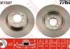 Диск гальмівний (1 шт.) BMW - 725d/728i/730d/730i/735i/740i/840i/850i/H1/H2 TRW DF1597 (фото 1)