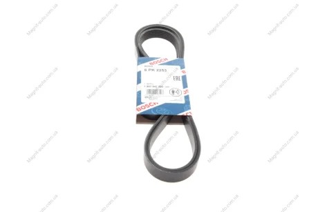 Ремінь П-клиновий 6PK2253 BOSCH 1 987 947 569