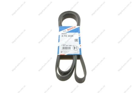 Ремінь П-клиновий 8PK2045 BOSCH 1987947066