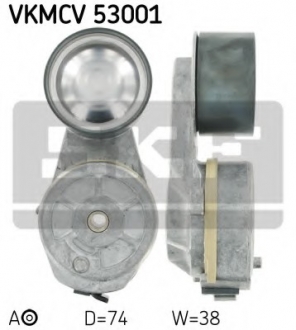 Натяжной ролик, поликлиновой ремень SKF VKMCV 53001