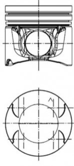 Поршень, комплект OPEL/RENAULT/NISSAN Vivaro,Trafic,Scenic,Megane,Laguna,Primastar 2,0 CDTi 05- KOLBENSCHMIDT 40262620