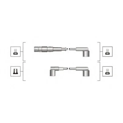 Комплект проводів запалювання (виробництво Magneti Marelli кор... MSQ0048) MAGNETI MARELLI 941319170048 (фото 1)