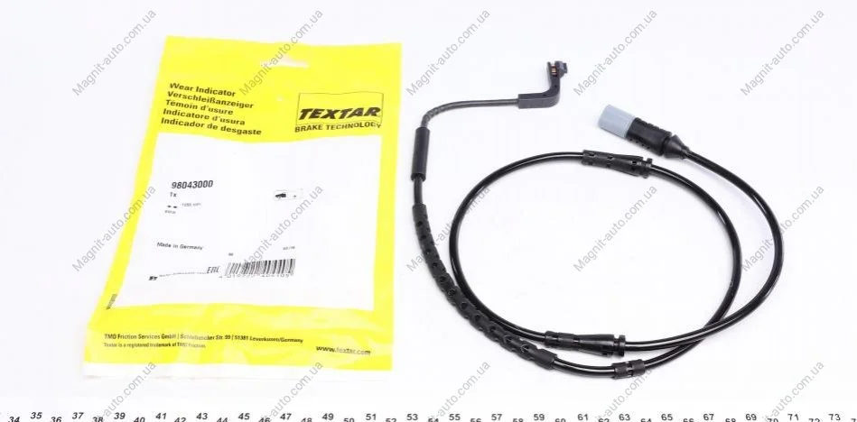 Датчик зноcу колодок TEXTAR 98043000 (фото 1)