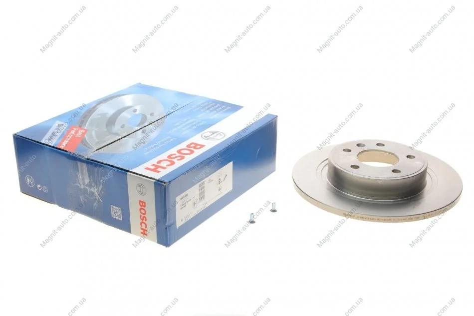 Тормозной диск CHEVRILET/OPEL Cruze/Orlando/Volt/Ampera/Astra/Cascada/Zafira 'R'1.2-2.009>> BOSCH 0986479646 (фото 1)