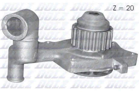 Помпа Dolz FORD Escort/Escort 55/Escort-Express 55/Fiesta/Orion "1,3-1,6 "80-96 DOLZ F107