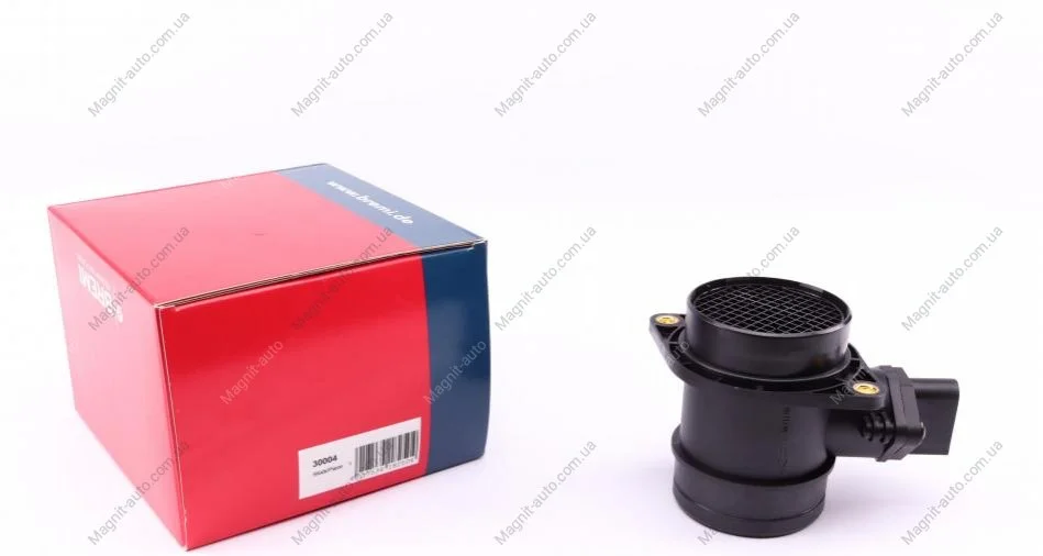 Витратомір повітря AUDI/FORD/SKODA/SEAT/VW A3/A4/Galaxy/Fabia/Octavia/Ibiza/Toledo/Bora/Golf "1,4-1, BREMI 30004 (фото 1)