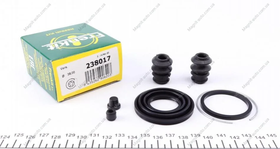 Ремкомпл. супорта зад. Chevrolet/Mitsubishi Galant/Subaru Impreza 92-05 (d=38mm) FRENKIT 238017 (фото 1)