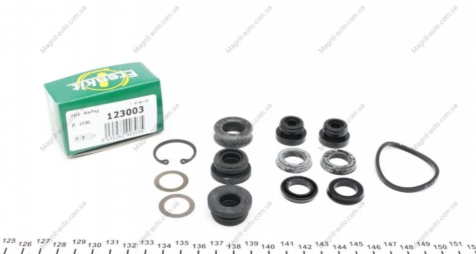 Ремкомплект главного тормозного цилиндра AUDI 100, 200 BMW MANY MODELS MERCEDES MANY MODELS OPEL R FRENKIT 123003 (фото 1)