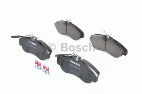 Гальмівні колодки дискові CITROEN Jumper 1.9,2.5Diesel/FIAT DUCATO 18,4x4 2.5,2.8TD/PEUGEOT Boxer 2 BOSCH 0986424031