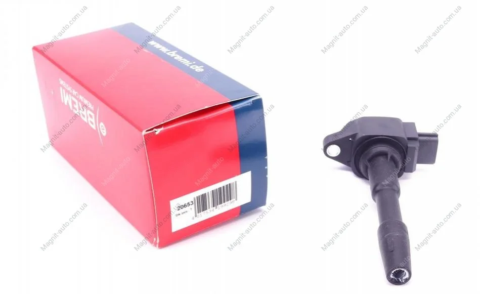 Котушка запалювання MB/SMART/NISSAN/RENAULT/DACIA Citan/For2/For4/Quashqai/Logan/Duster/Clio/Megane BREMI 20653 (фото 1)