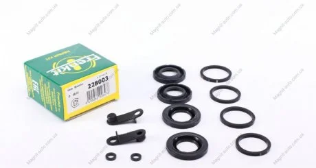 Ремкомплект гальмівного супорту AUDI Q7, JAGUAR SERIES XJ, XJS, PORSCHE 944, VW TOUAREG, VOLVO S60, FRENKIT 228003