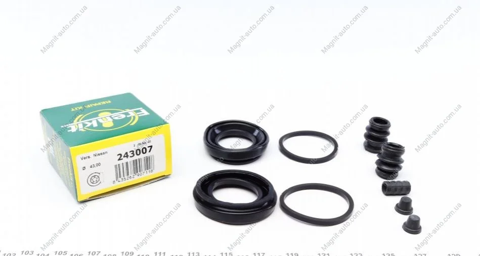Ремкомплект гальмівного супорту FORD RANGER MAZDA BT-50 NISSAN CEDRIC, KING CAB, MAXIMA, TERRANO-PA FRENKIT 243007 (фото 1)