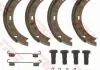 Тормозные колодки барабанные MERCEDES 260/300/400/420/500/600/CL420/CL500/CL600/E200/E300/S280/S300/ TRW GS8595 (фото 1)