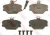 Тормозные колодки дисковые AUTOBIANCHI - FIAT - FSO (Daewoo) - INNOCENTI - LANCIA Y10/Panda/Panda Va TRW GDB833 (фото 2)