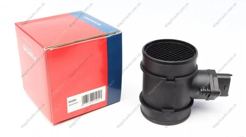 Витратомір повітря ALFAROMEO/FIAT/LANCIA 145/146/156/166/GTV/Bravo/Marea/Lybra "1,6-2,4 "94-06 BREMI 30200 (фото 1)